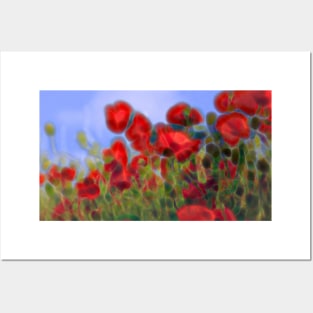 Red Poppies Posters and Art